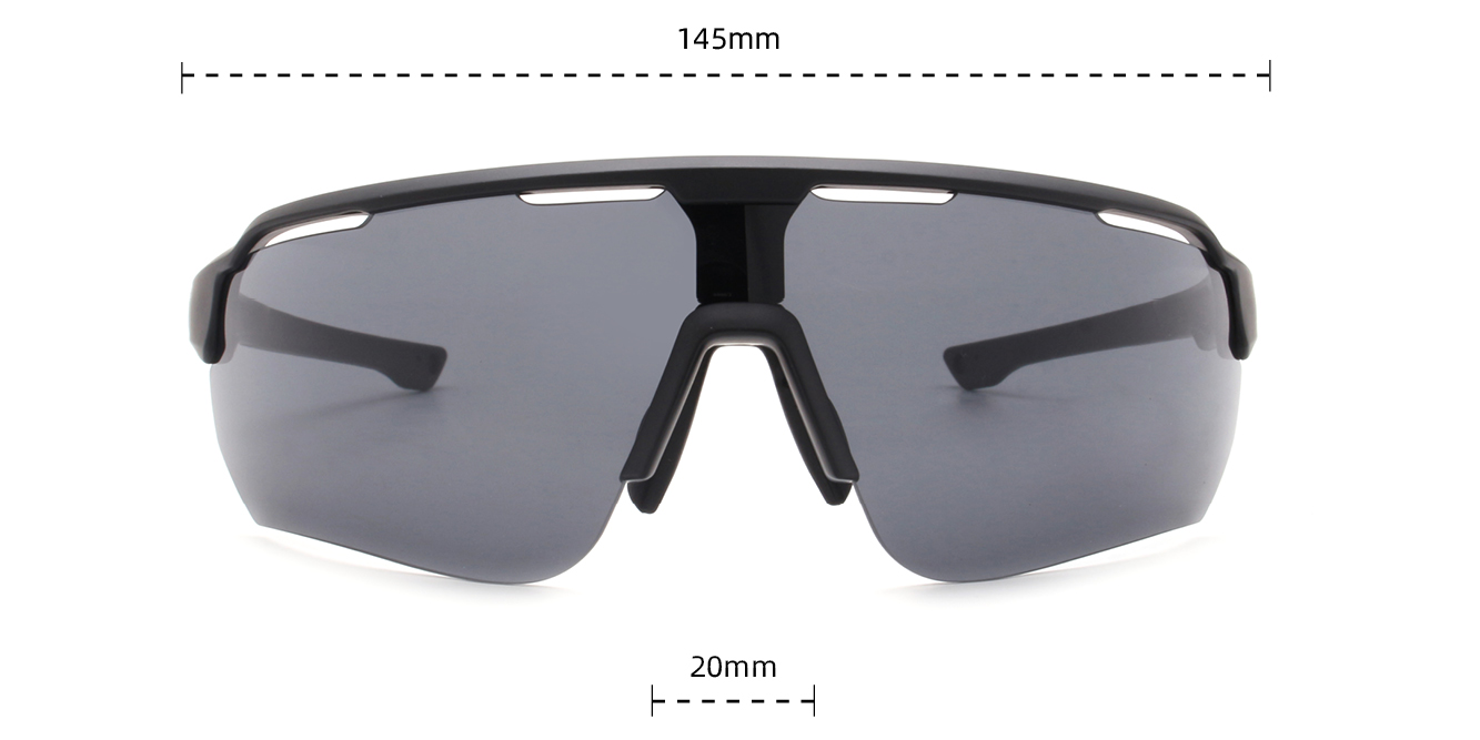 Gafas de sol para correr con aire - Vista frontal