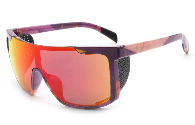 Protections Latérales Amovibles Pour Lunettes – Cuir – Anti-UV 99% – Universel – Noir – Pour Sport & Randonnée